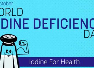 World Iodine Deficiency Disorder Control Day and entire week from tomorrow, workshop to be held
