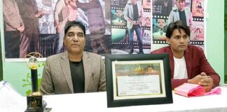Best Actor Award for Rajasthani Film Thakurain