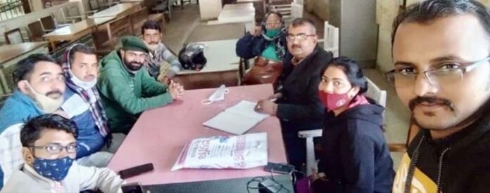 Khet Mazdoor Union's district committee meeting held