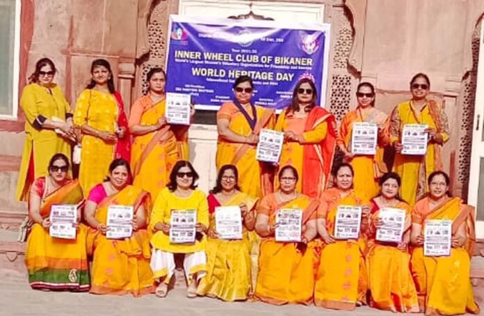 World Heritage Day resolution by Innerwheel Club