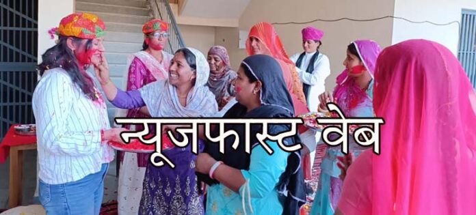 Holi celebrated with inmates in women's jail, best wishes, watch video...