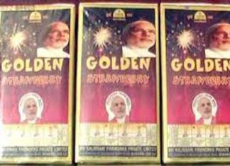 Election color also applied on firecrackers, eco friendly 'Modi Atom Bomb' is popular in the markets