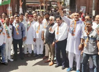 Congress protest in Bikaner city and countryside, BJP accused of suppressing the opposition