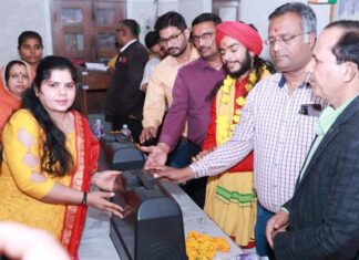 PBM Help Committee celebrated its 11th foundation day by gifting sewing machines to women.