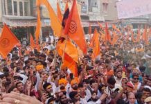 City colored in saffron, chants of Jai Shri Ram echoed, Indian New Year celebrated with enthusiasm