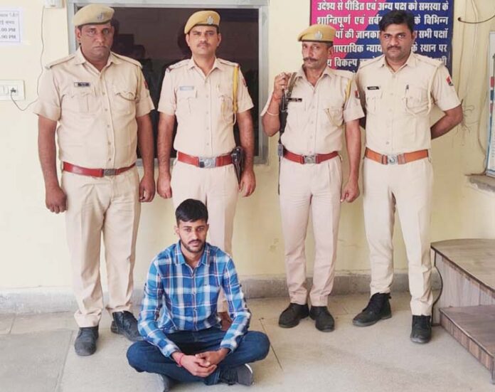 Bikaner police arrested hardcore criminal under Rajpass Act
