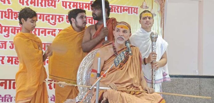 India will become a Hindu nation only when cow slaughter is completely banned: Jagadguru Shankaracharya