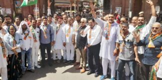 Congress protest in Bikaner city and countryside, BJP accused of suppressing the opposition