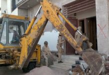 Bhajanlal government's bulldozer runs on the houses of drug smugglers and hardcore criminals, watch the video..